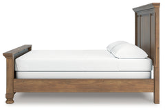 Feddinger Medium Brown California King Panel Bed - Ornate Home