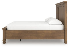 Feddinger Medium Brown California King Panel Storage Bed - Ornate Home