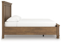 Feddinger Medium Brown California King Panel Storage Bed - Ornate Home