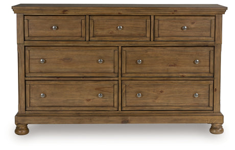 Feddinger Medium Brown Dresser - Ornate Home