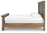Feddinger Medium Brown King Panel Bed (Online Special Price) - Ornate Home