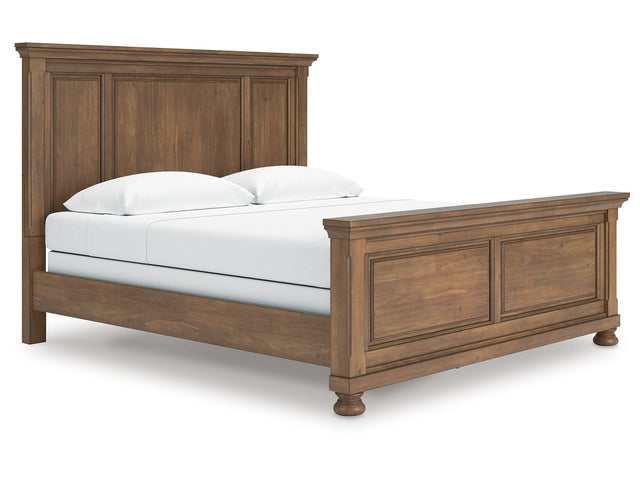 Feddinger Medium Brown King Panel Bed - Ornate Home