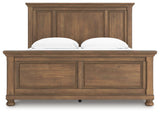 Feddinger Medium Brown King Panel Bed - Ornate Home