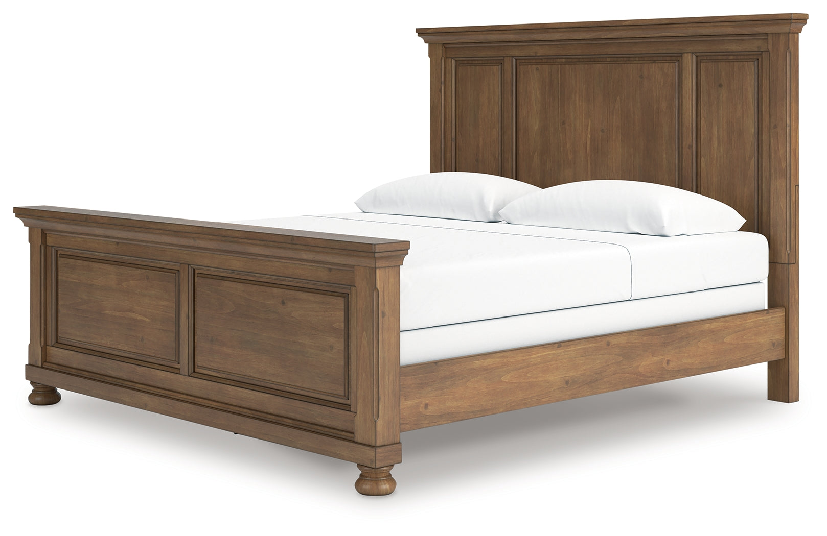 Feddinger Medium Brown King Panel Bed - Ornate Home