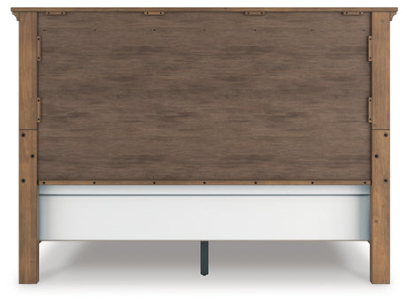 Feddinger Medium Brown King Panel Bed - Ornate Home