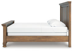 Feddinger Medium Brown King Panel Bed - Ornate Home