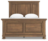 Feddinger Medium Brown Queen Panel Bed, Dresser and Mirror (Online Special Price) - Ornate Home