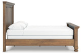 Feddinger Medium Brown Queen Panel Bed, Dresser and Mirror (Online Special Price) - Ornate Home