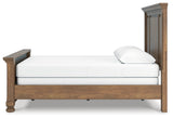 Feddinger Medium Brown Queen Panel Bed, Dresser and Mirror (Online Special Price) - Ornate Home