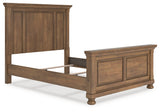 Feddinger Medium Brown Queen Panel Bed, Dresser and Mirror - Ornate Home