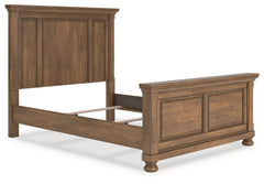 Feddinger Medium Brown Queen Panel Bed - Ornate Home