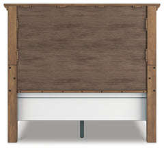 Feddinger Medium Brown Queen Panel Bed - Ornate Home