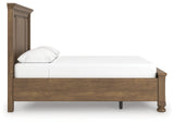 Feddinger Medium Brown Queen Panel Storage Bed (Online Special Price) - Ornate Home
