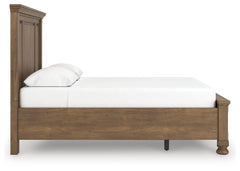 Feddinger Medium Brown Queen Panel Storage Bed - Ornate Home