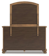 Feddinger Medium Brown Queen Sleigh Bedroom Set with Dresser, Mirror, Chest and Nightstand (Online Special Price) - Ornate Home
