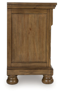 Feddinger Medium Brown Two Drawer Nightstand - Ornate Home
