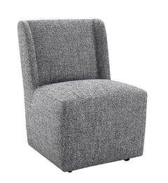 Fede Pewter Gray Dining Side Chair - Ornate Home