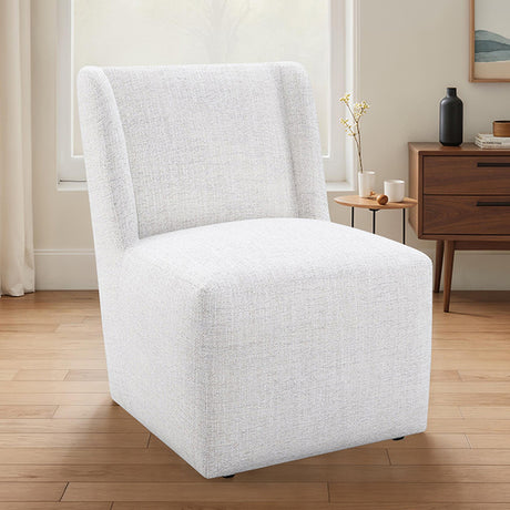 Fede Pristine White Dining Side Chair - Ornate Home