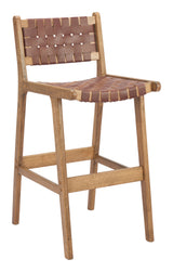 Feder Brown Barstool (Set of 2) - Ornate Home