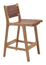Feder Brown Counter Stool (Set of 2) - Ornate Home