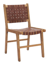 Feder Brown Dining Chair (Set of 2) - Ornate Home