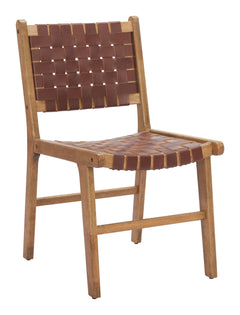 Feder Brown Dining Chair (Set of 2) - Ornate Home