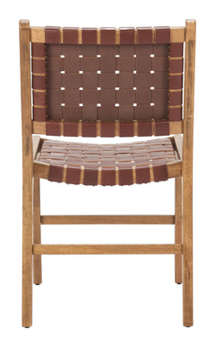 Feder Brown Dining Chair (Set of 2) - Ornate Home