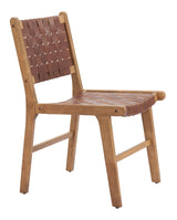 Feder Brown Dining Chair (Set of 2) - Ornate Home
