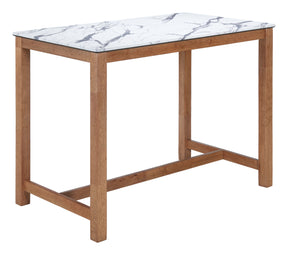 Fein White Counter Table - Ornate Home