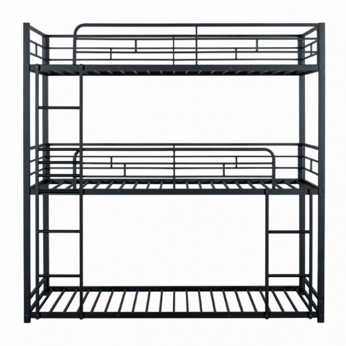Felgu Black Twin Bunk Bed - Ornate Home