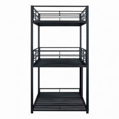 Felgu Black Twin Bunk Bed - Ornate Home