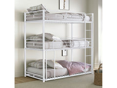 Felgu White Twin Bunk Bed - Ornate Home