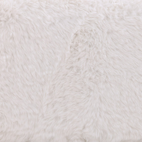 Felicia Ivory/Brown Occasional Chair - Ornate Home