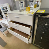 Felicity Glossy White Chest - Ornate Home