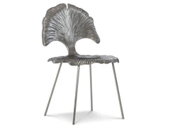 Felicity Shiny Nickel Side Chair - Ornate Home