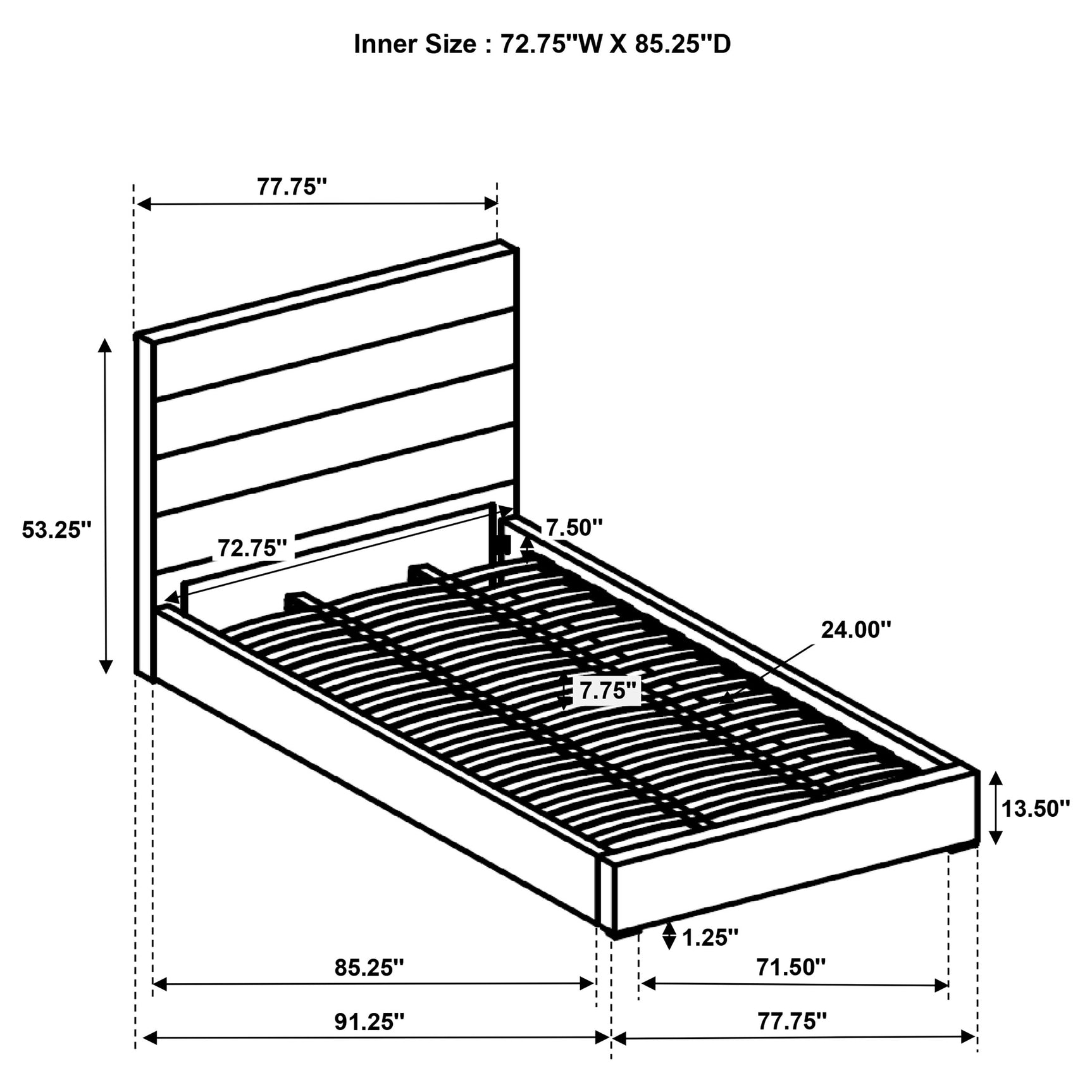 Felicity White High Gloss 5-piece California King Bedroom Set - Ornate Home