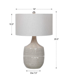 Felipe Gray Table Lamp - Ornate Home