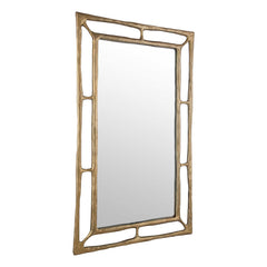 Felix Brass Rectangle Mirror - Ornate Home