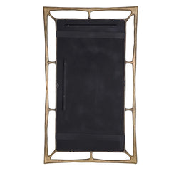 Felix Brass Rectangle Mirror - Ornate Home