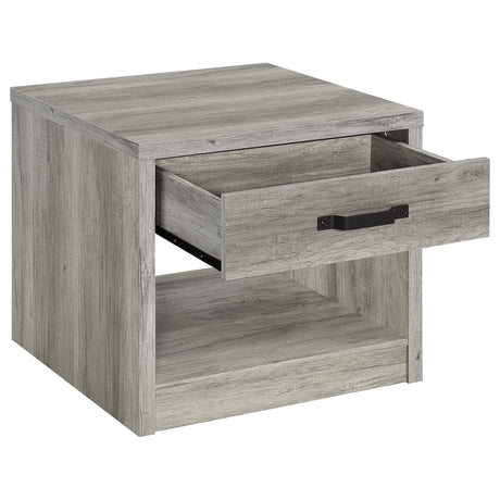 Felix Grey Driftwood 2-piece Coffee and End Table Set - Ornate Home