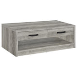 Felix Grey Driftwood 2-piece Coffee and End Table Set - Ornate Home