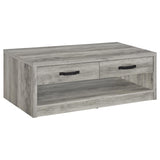 Felix Grey Driftwood 3-piece Coffee and End Table Set - Ornate Home
