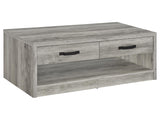 Felix Grey Driftwood Coffee Table - Ornate Home