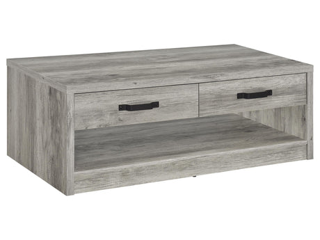 Felix Grey Driftwood Coffee Table - Ornate Home