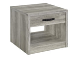 Felix Grey Driftwood End Table - Ornate Home