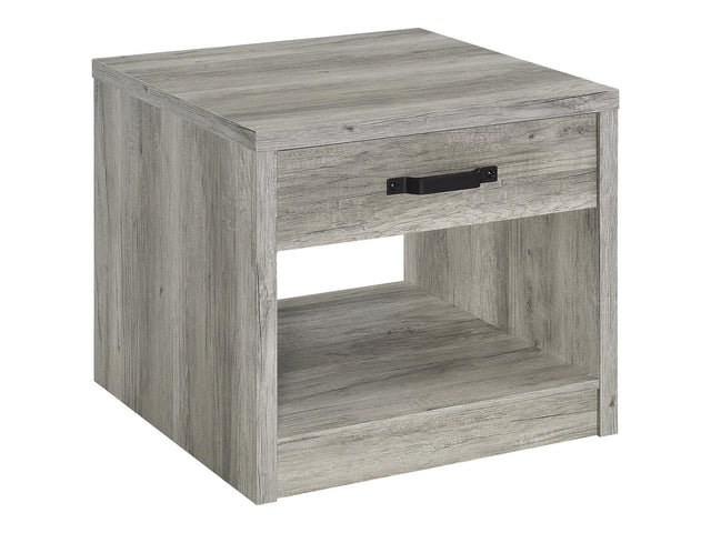 Felix Grey Driftwood End Table - Ornate Home