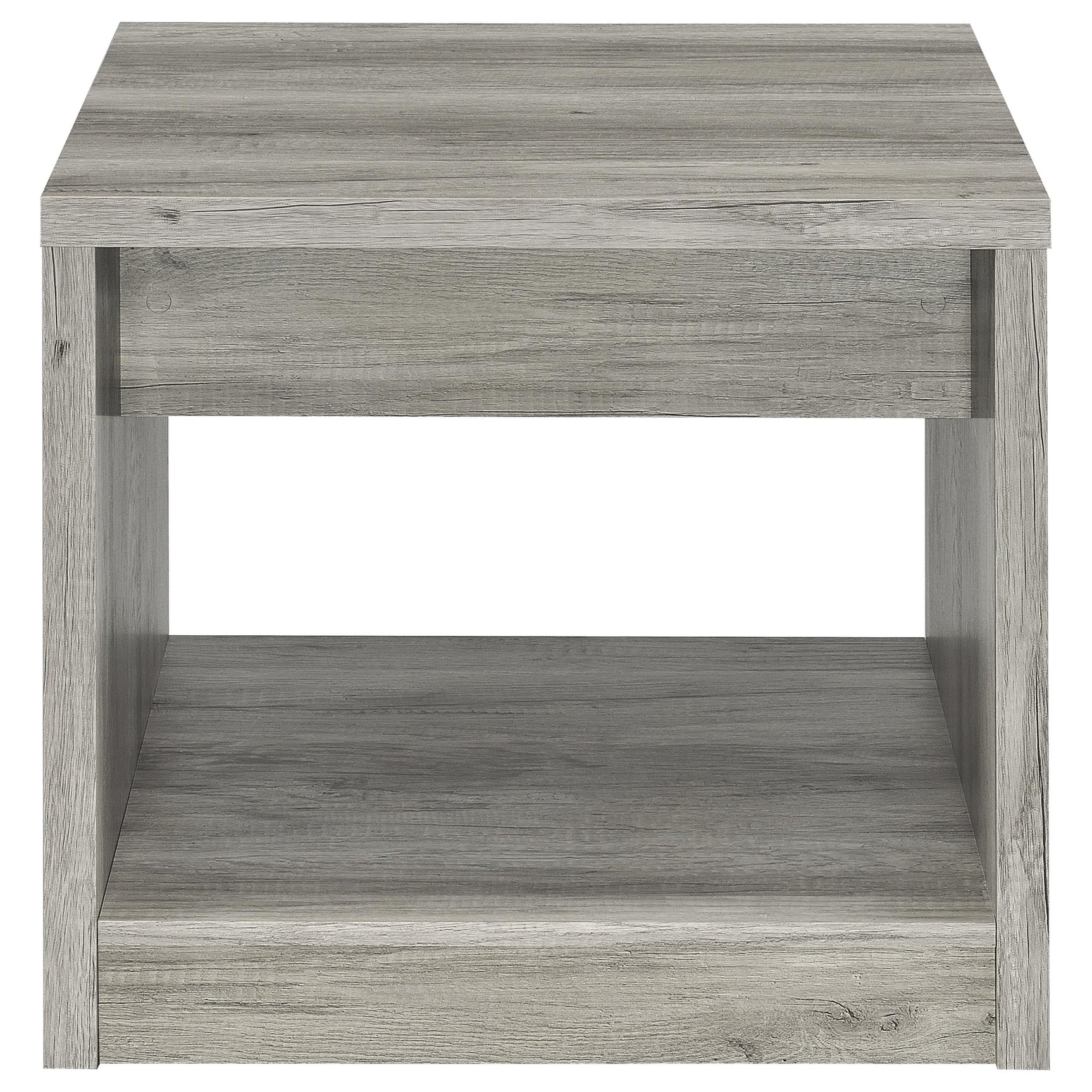 Felix Grey Driftwood End Table - Ornate Home