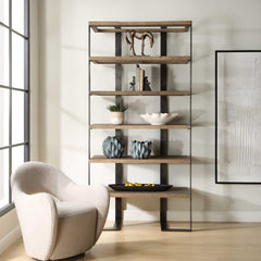 Felix Reclaimed Oak Etagere - Ornate Home