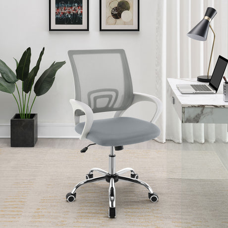 Felton Light Grey Office Chair - Ornate Home