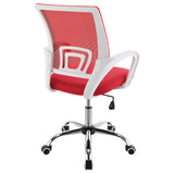 Felton Red Office Chair - Ornate Home